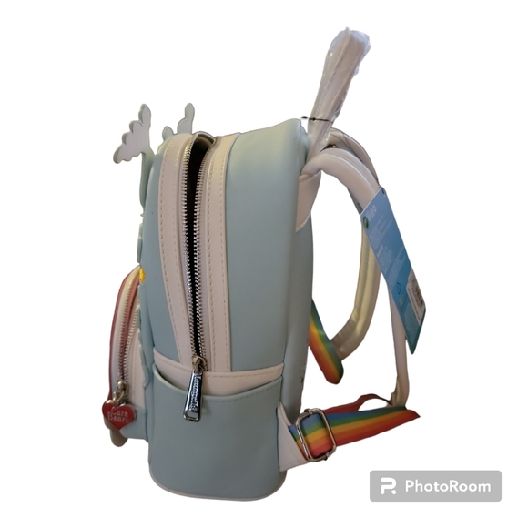 Carebears 40th Anniversary Loungefly Bag & Matching Wallet New with Tags - Picture 9 of 12